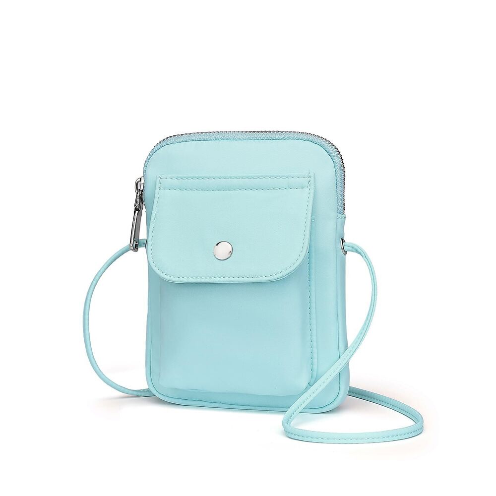 6216 Nylon Crossbody Lanyard Mobile Phone Bag Stylish Accessory